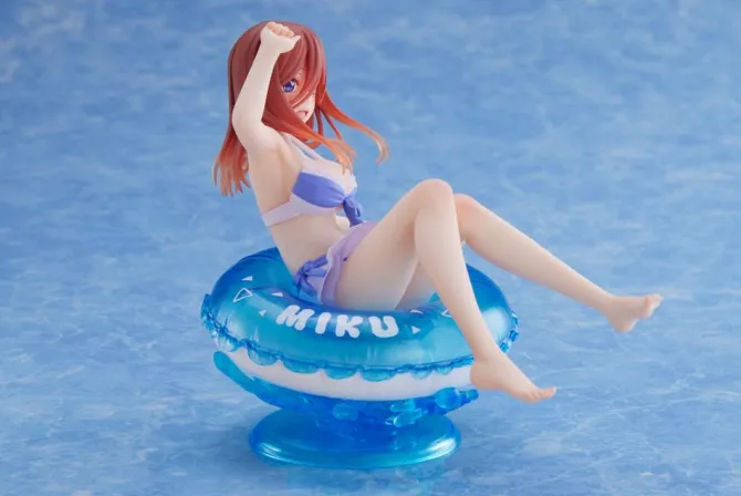 The Quintessential Quintuplets - Miku Nakano Figur / Aqua Float Girls: Taito