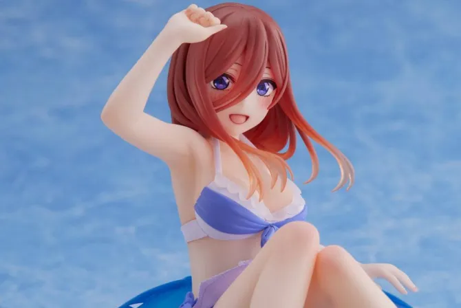 The Quintessential Quintuplets - Miku Nakano Figur / Aqua Float Girls: Taito