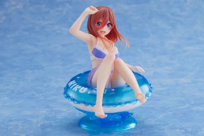The Quintessential Quintuplets - Miku Nakano Figur / Aqua Float Girls: Taito
