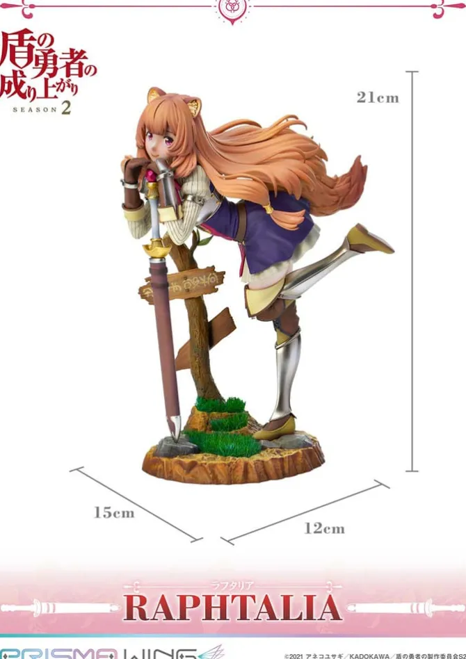 The Rising of the Shield Hero Season 2 Prisma Wing - Raphtalia Statue: Prime 1 Studio