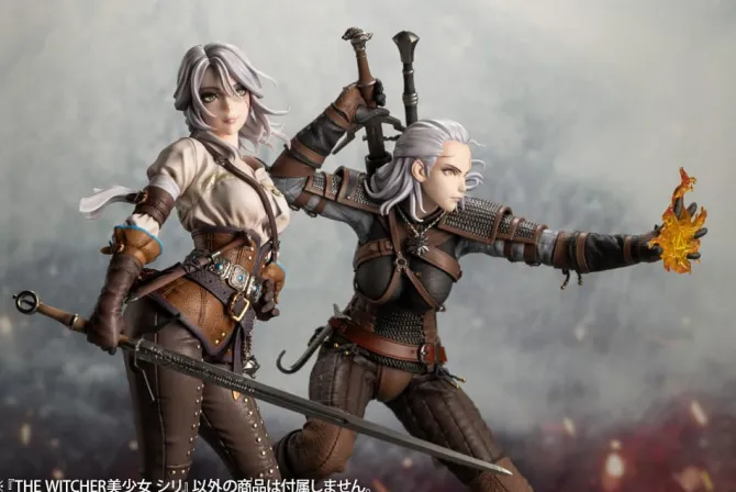 The Witcher - Ciri Statue / Bishoujo: Kotobukiya
