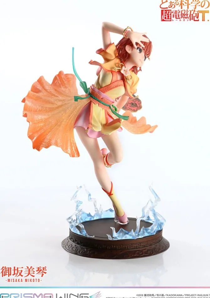 To Aru Kagaku no Railgun - Misaka Mikoto Statue / Prisma Wing - Bonus Version: Prime 1 Studio