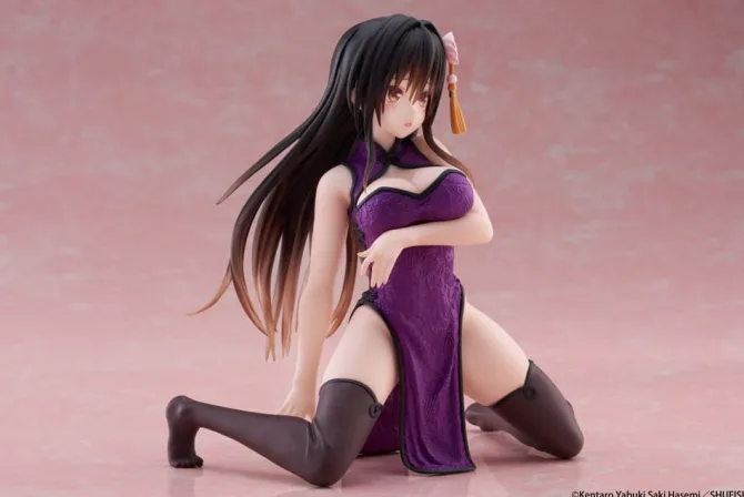 To Love Ru Darkness - Yui Kotegawa Figur / Desktop Cute - Chinese DressVer.: Taito