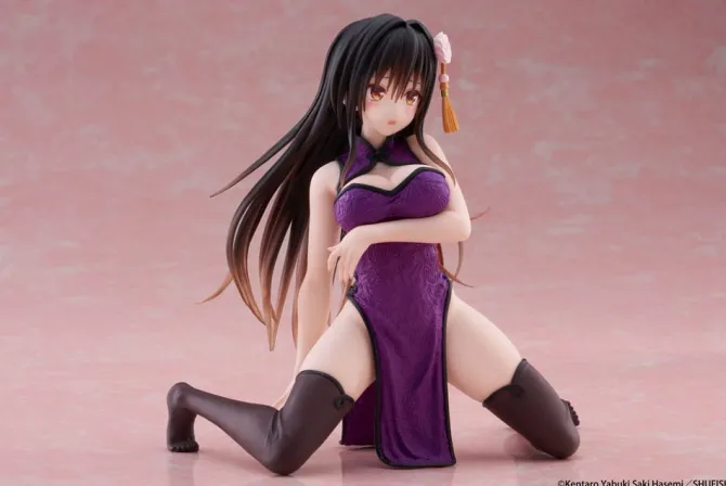To Love Ru Darkness - Yui Kotegawa Figur / Desktop Cute - Chinese DressVer.: Taito