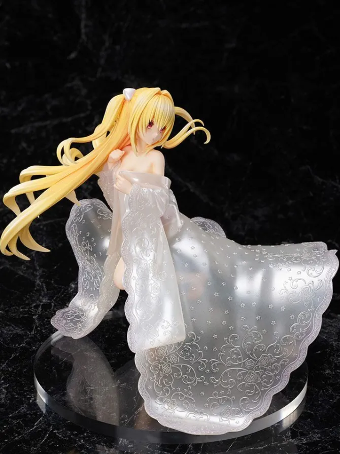 To Love-Ru Darkness - Golden Darkness Statue / Shiromuku Version: Furyu