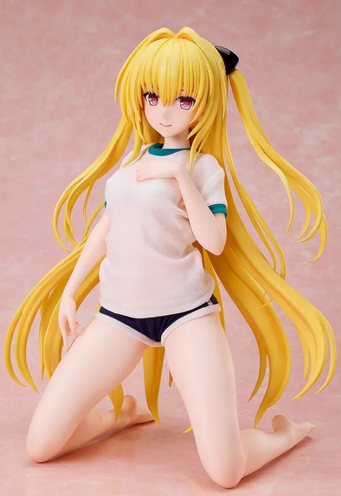 To Love-Ru Darkness - Golden Darkness Statue / Swimsuit with Gym Uniform Ver.: FREEing