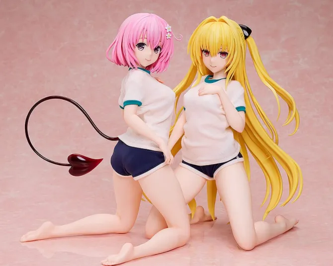 To Love-Ru Darkness - Golden Darkness Statue / Swimsuit with Gym Uniform Ver.: FREEing