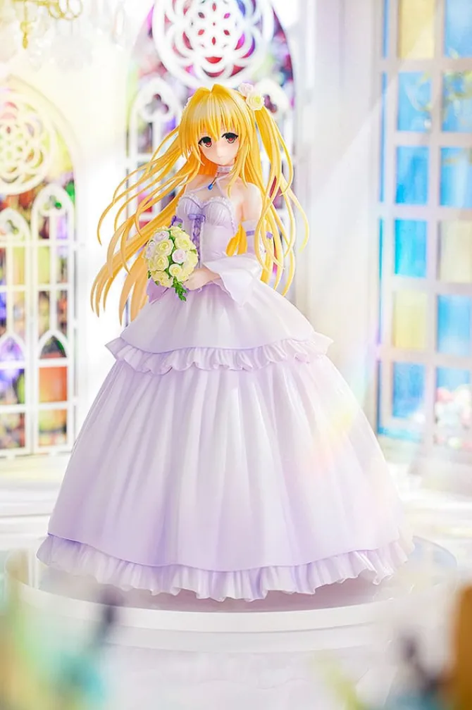 To Love-Ru Darkness - Golden Darkness Statue / Wedding Dress Ver.: Kadokawa