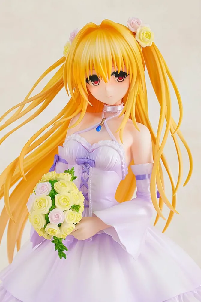 To Love-Ru Darkness - Golden Darkness Statue / Wedding Dress Ver.: Kadokawa