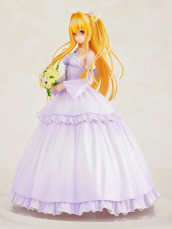 To Love-Ru Darkness - Golden Darkness Statue / Wedding Dress Ver.: Kadokawa