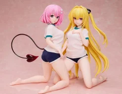 To Love-Ru Darkness - Momo Belia Deviluke Statue / Swimsuit with Gym Uniform Ver..: FREEing