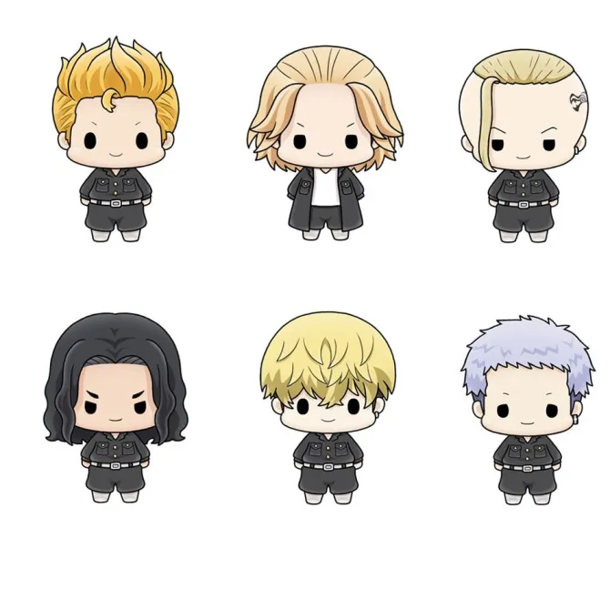 Tokyo Revengers - Chokorin Mascot Series Sammelfiguren / 6er-Pack Vol. 1: MegaHouse