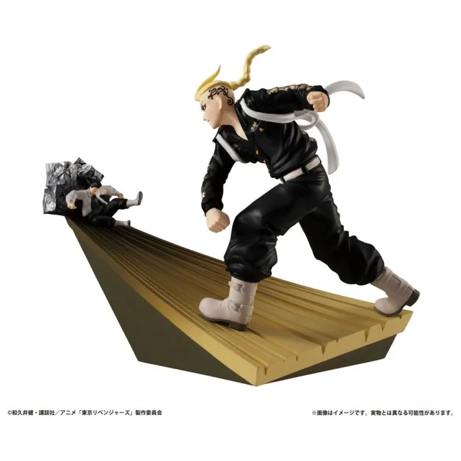 Tokyo Revengers - Petitrama Series Sammelfiguren / Toman Heroic Scenes: MegaHouse