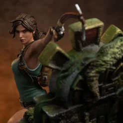Tomb Raider - Lara Croft Statue / Deluxe Art Scale: Iron Studios