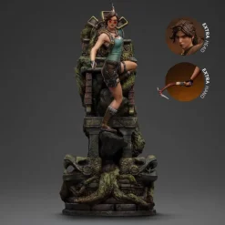 Tomb Raider - Lara Croft Statue / Deluxe Art Scale: Iron Studios
