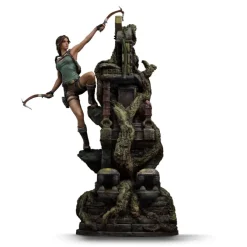 Tomb Raider - Lara Croft Statue / Deluxe Art Scale: Iron Studios