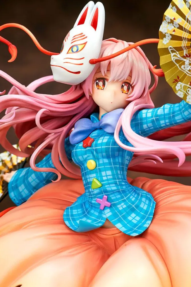 Touhou Project - Kokoro Hatano Statue / Expressive Poker Face Light Equipment Version: Ques Q