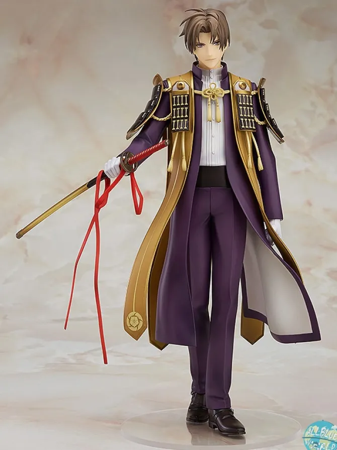 Touken Ranbu -ONLINE- - Heshikiri Hasebe Statue: Orange Rouge