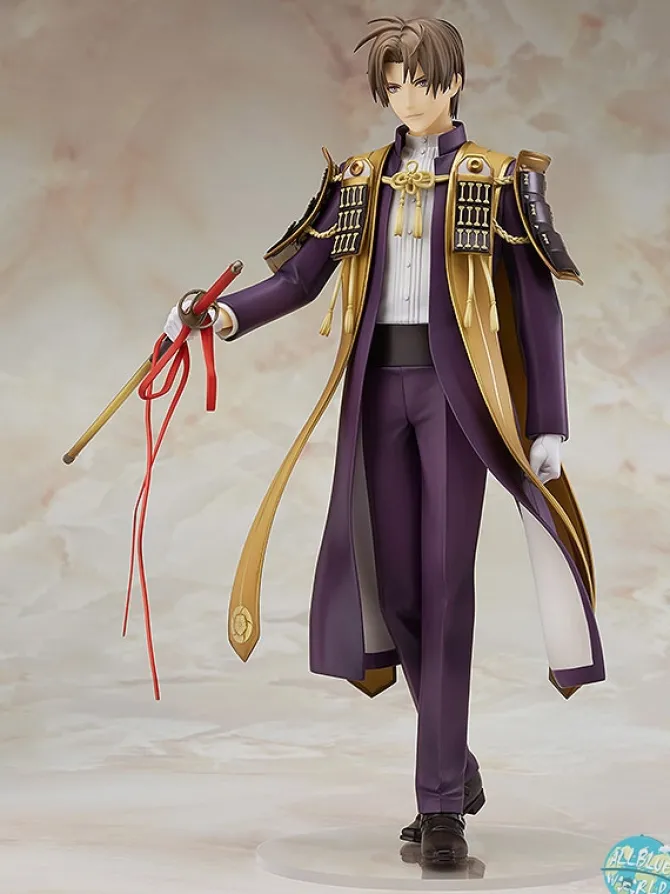 Touken Ranbu -ONLINE- - Heshikiri Hasebe Statue: Orange Rouge