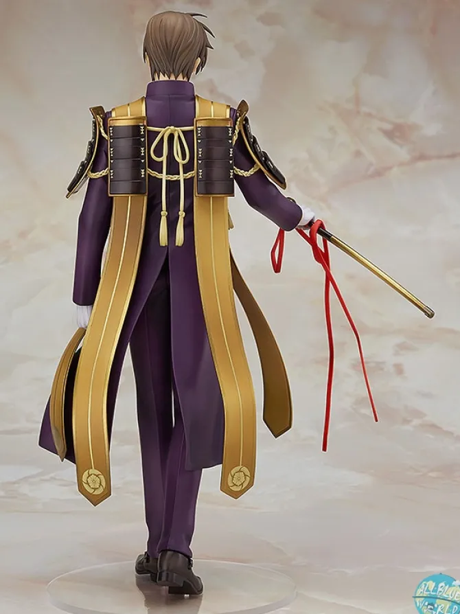 Touken Ranbu -ONLINE- - Heshikiri Hasebe Statue: Orange Rouge
