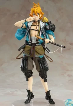 Touken Ranbu -ONLINE- - Urashima Kotetsu Statue: Orange Rouge