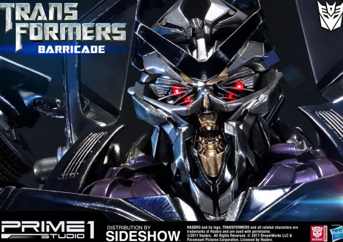 Transformers - Barricade Statue: Prime 1 Studio