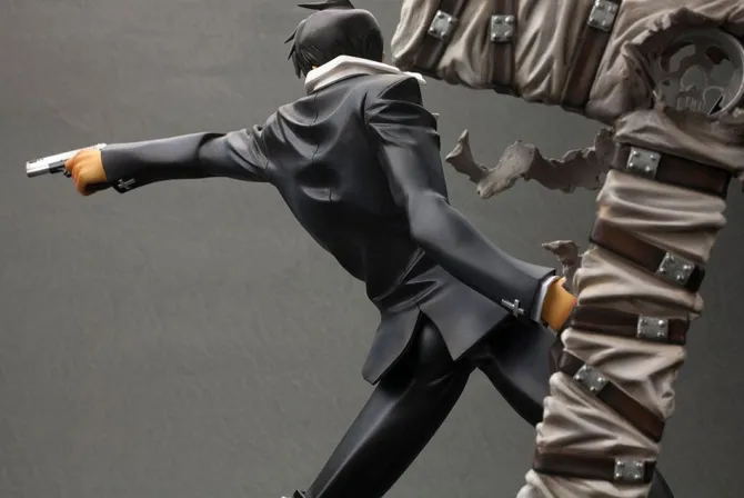 Trigun Badlands Rumble - Nicholas D. Wolfwood Statue / ARTFXJ - Renewal Package Version: Kotobukiya