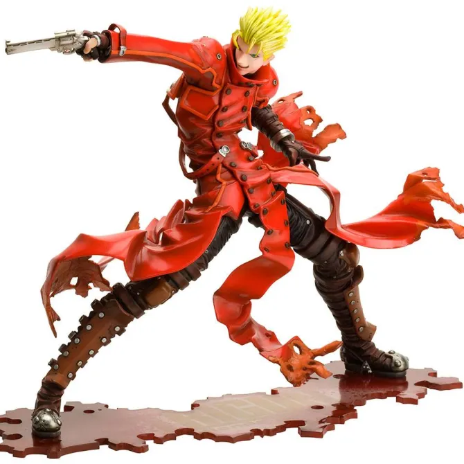 Trigun Badlands Rumble - Vash The Stampede Statue / ARTFXJ - Renewal Package Version: Kotobukiya