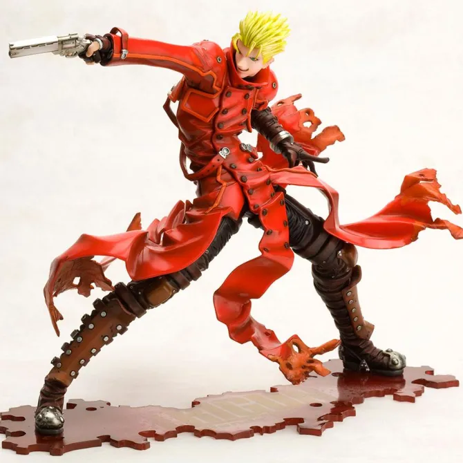 Trigun Badlands Rumble - Vash The Stampede Statue / ARTFXJ - Renewal Package Version: Kotobukiya