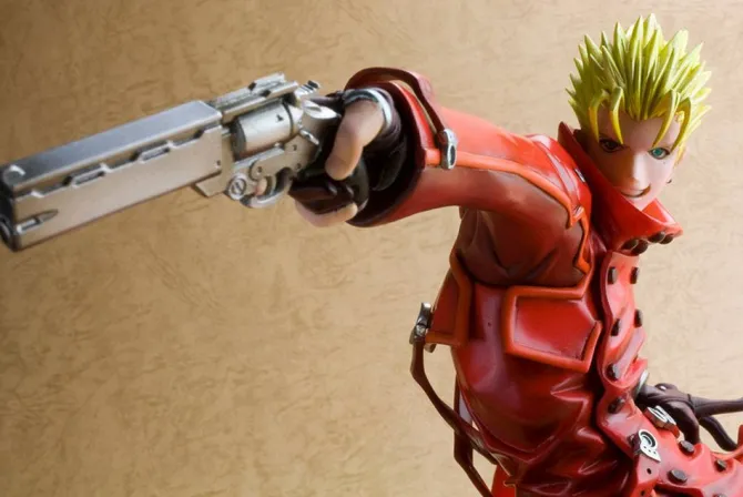 Trigun Badlands Rumble - Vash The Stampede Statue / ARTFXJ - Renewal Package Version: Kotobukiya