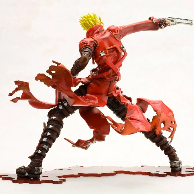 Trigun Badlands Rumble - Vash The Stampede Statue / ARTFXJ - Renewal Package Version: Kotobukiya