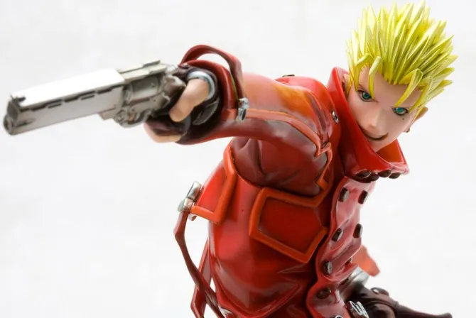 Trigun Badlands Rumble - Vash The Stampede Statue / ARTFXJ - Renewal Package Version: Kotobukiya