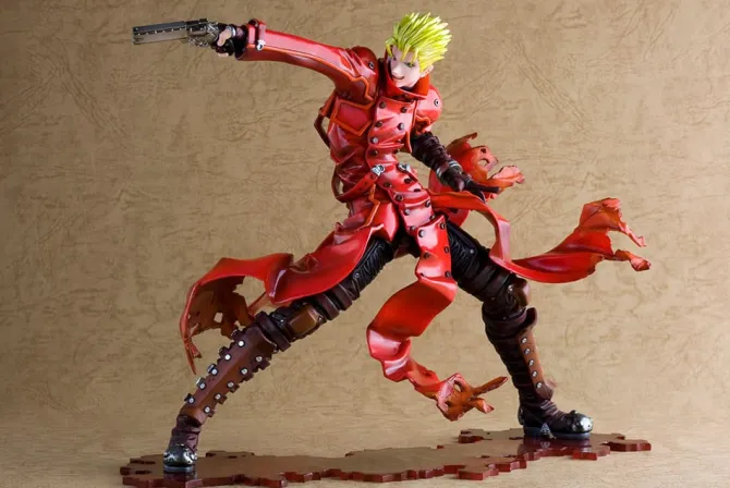 Trigun Badlands Rumble ARTFX J - Vash The Stampede Renewal Package Version: Kotobukiya