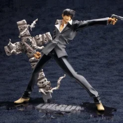 Trigun Badlands Rumble ARTFX J - Nicholas D. Wolfwood Renewal Package Version Statue: Kotobukiya