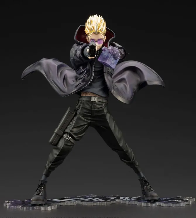 Trigun Stampede - Vash the Stampede Statue / Gunman in Black Ver. - ARTFX J: Kotobukiya