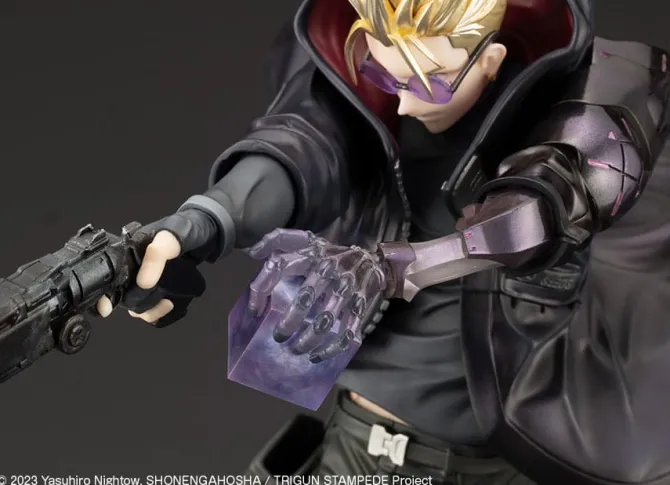 Trigun Stampede - Vash the Stampede Statue / Gunman in Black Ver. - ARTFX J: Kotobukiya