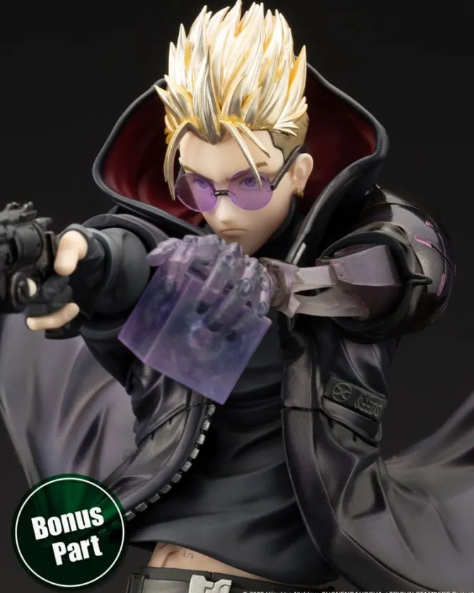 Trigun Stampede - Vash the Stampede Statue / Gunman in Black Ver. - ARTFX J: Kotobukiya