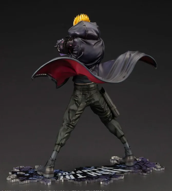 Trigun Stampede - Vash the Stampede Statue / Gunman in Black Ver. - ARTFX J: Kotobukiya