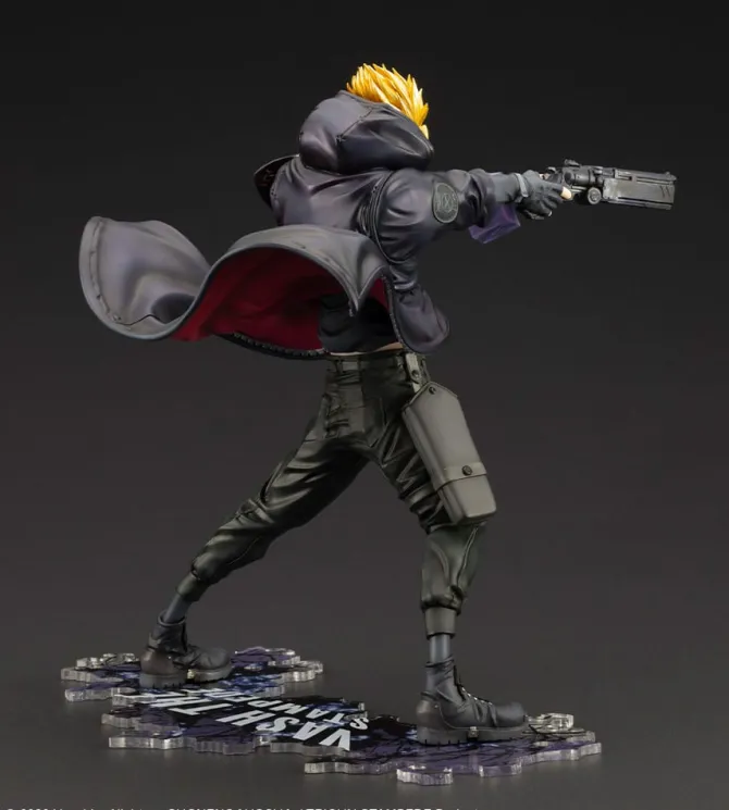 Trigun Stampede - Vash the Stampede Statue / Gunman in Black Ver. - ARTFX J: Kotobukiya