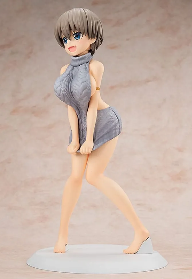 Uzaki-chan Wants to Hang Out! - Hana Uzaki Statue /SUGOI Knitwear Version: Kadokawa