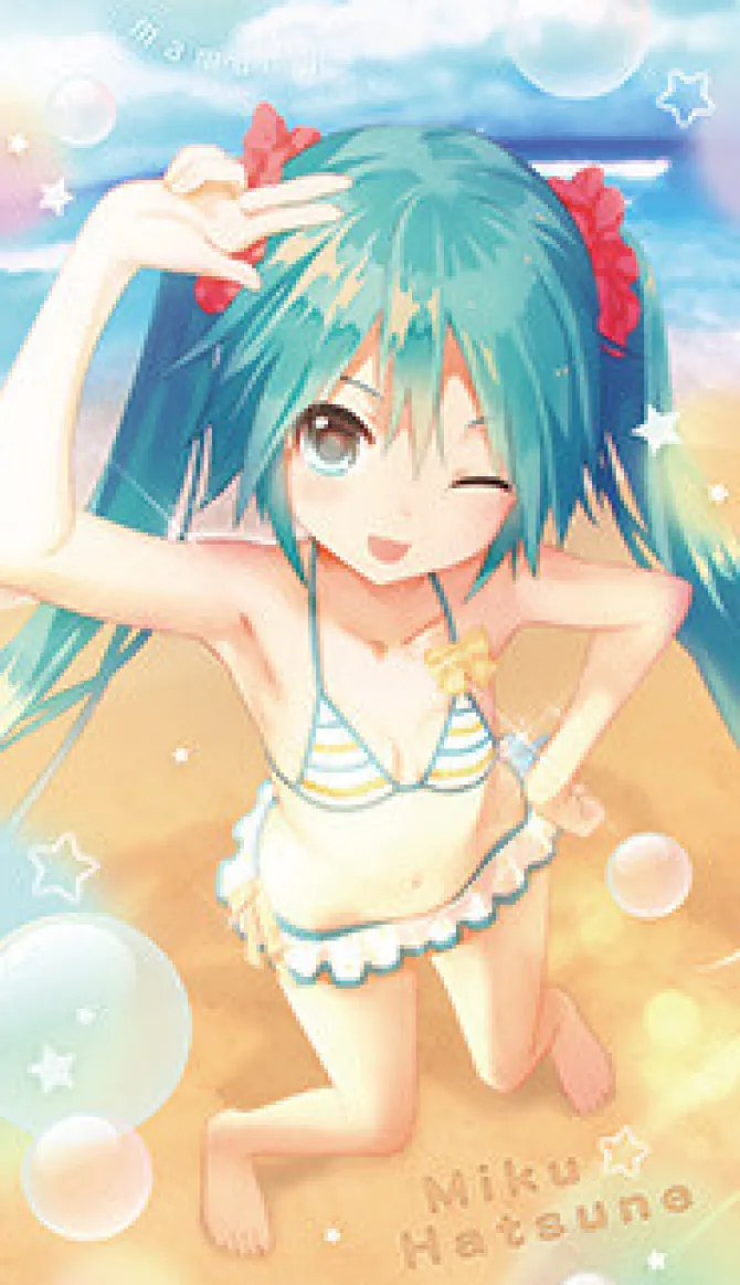 Vocaloid - Hatsune Miku Dekotuch/ Mamama Style: Taito