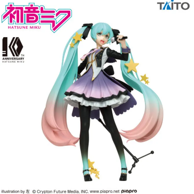 Vocaloid - Hatsune Miku Figur / 10th Anniversary: Taito