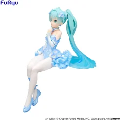 Vocaloid - Hatsune Miku Figur / Noodle Stopper - Flower Fairy Nemophila Pail - Blue Color Version: F