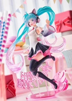 Vocaloid - Hatsune Miku Figur / Birthday 2021 Happy Cat Version: Taito