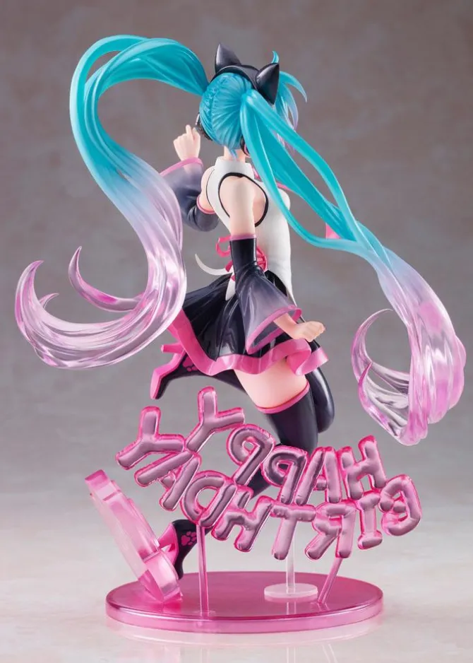 Vocaloid - Hatsune Miku Figur / Birthday 2021 Happy Cat Version: Taito