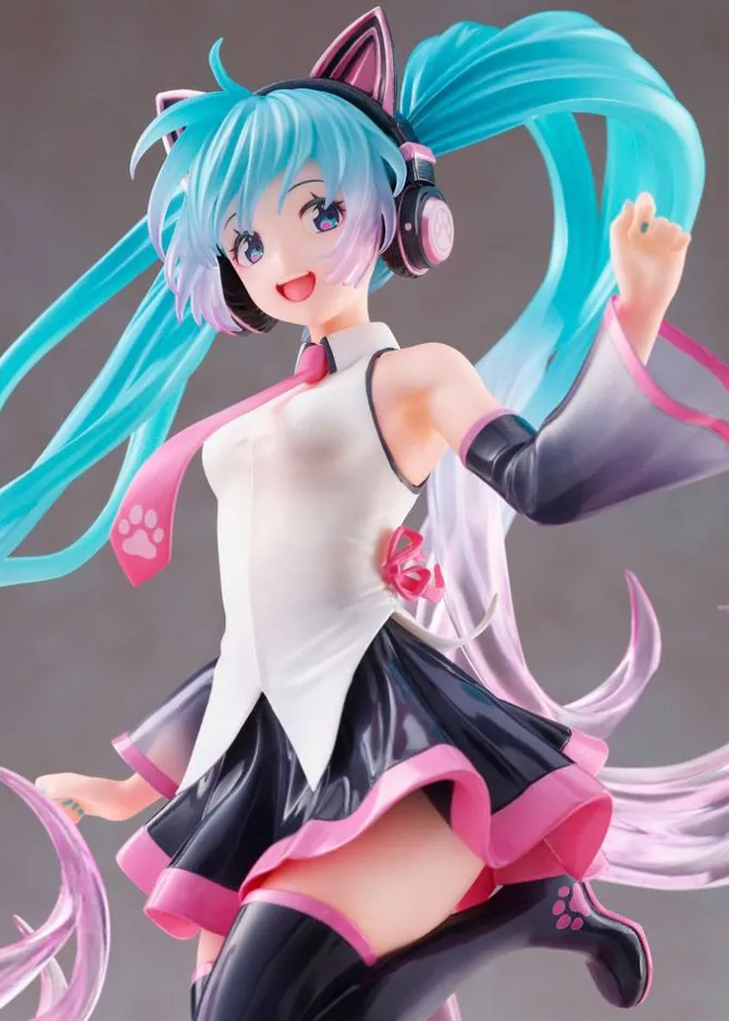 Vocaloid - Hatsune Miku Figur / Birthday 2021 Happy Cat Version: Taito