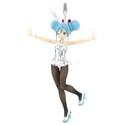 Vocaloid - Hatsune Miku Figur / BiCute Bunnies - White Rabbit Version 2: Furyu
