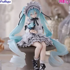 Vocaloid - Hatsune Miku Noodle Stopper Figur / Vintage Doll Style: Furyu
