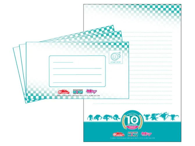 Vocaloid - Hatsune Miku Stempel Set / GT Project 10th Anniversary Commemorative: GSC