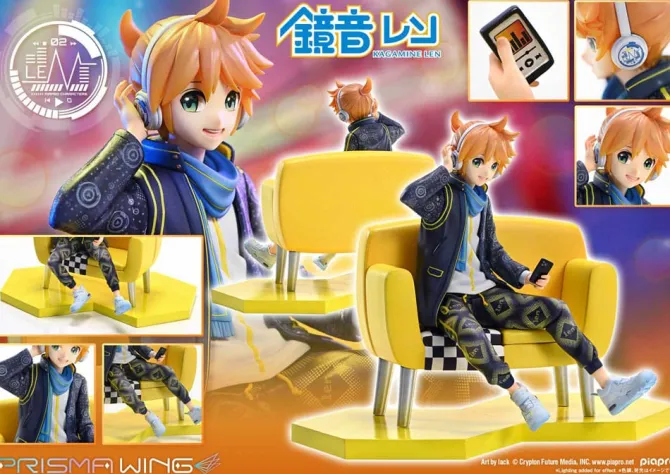 Vocaloid Piapro - Kagamine Len Statue / Prisma Wing: Prime 1 Studio